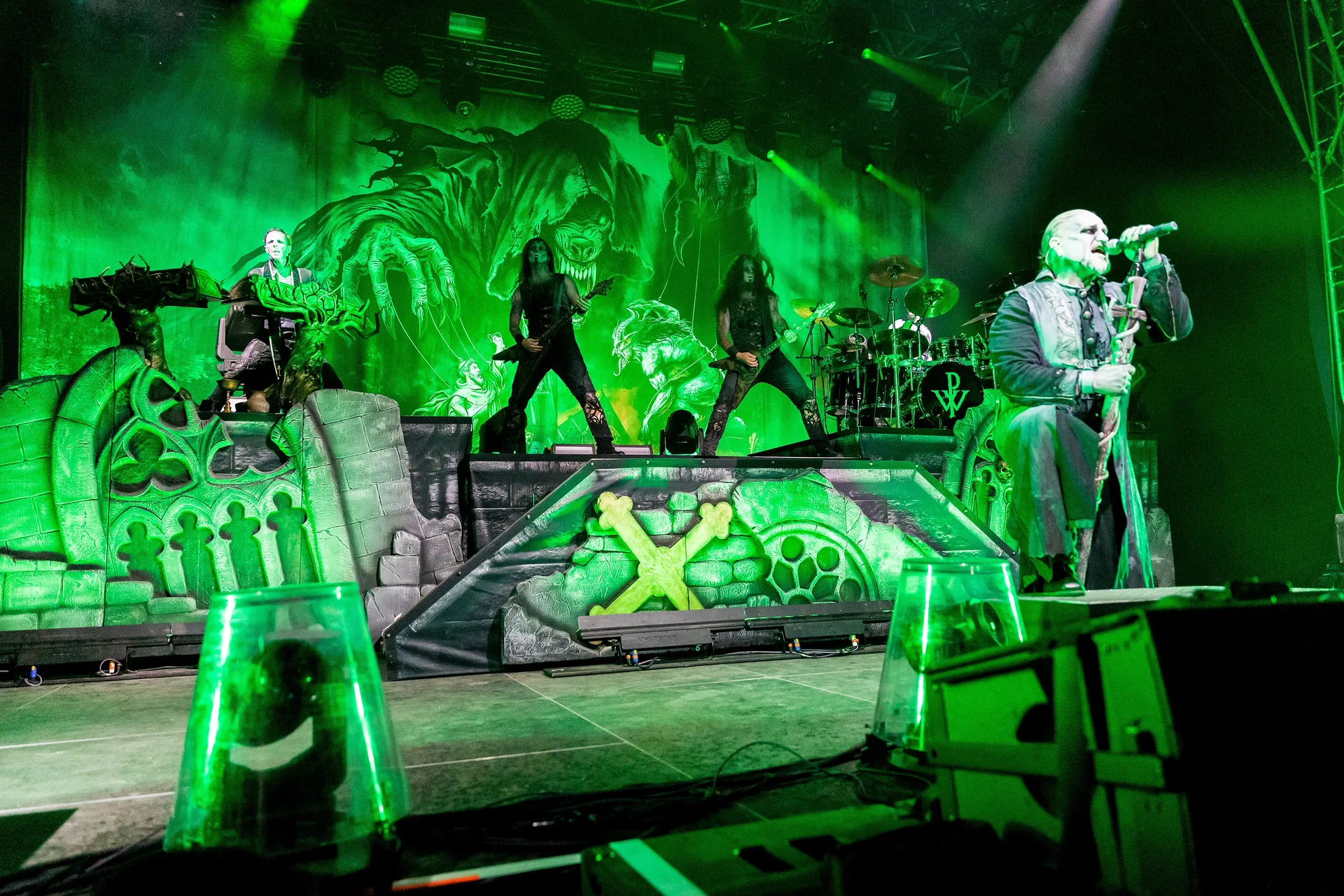 Powerwolf на сцене, 2019