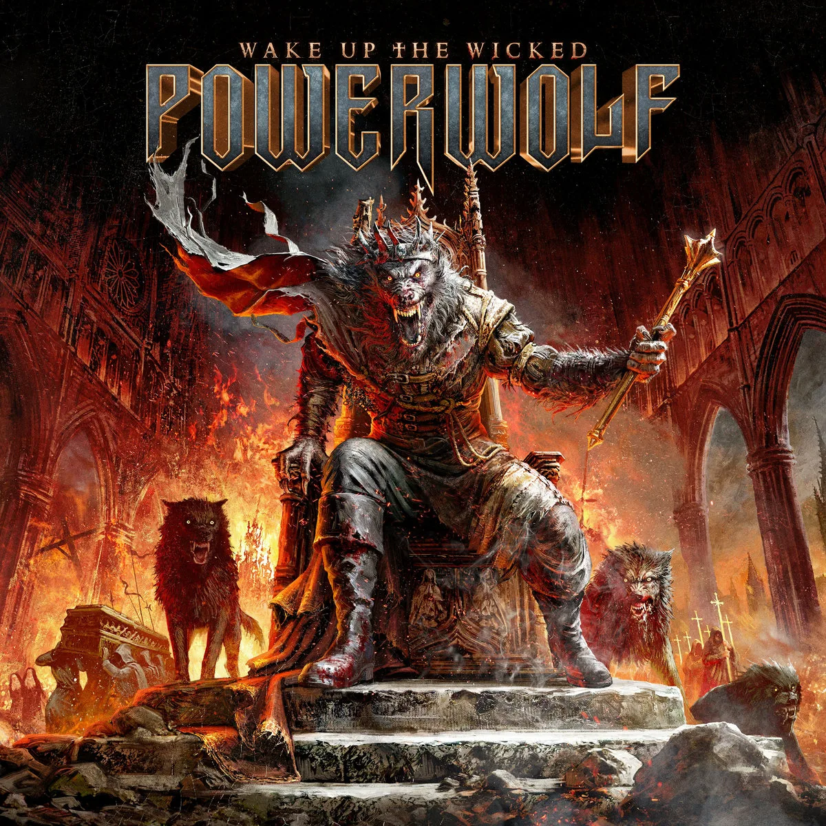 Powerwolf — Wake Up the Wicked (обложка альбома)