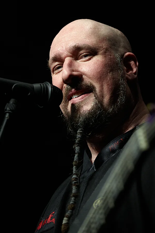 Питер «Peavy» Вагнер на сцене крупным планом