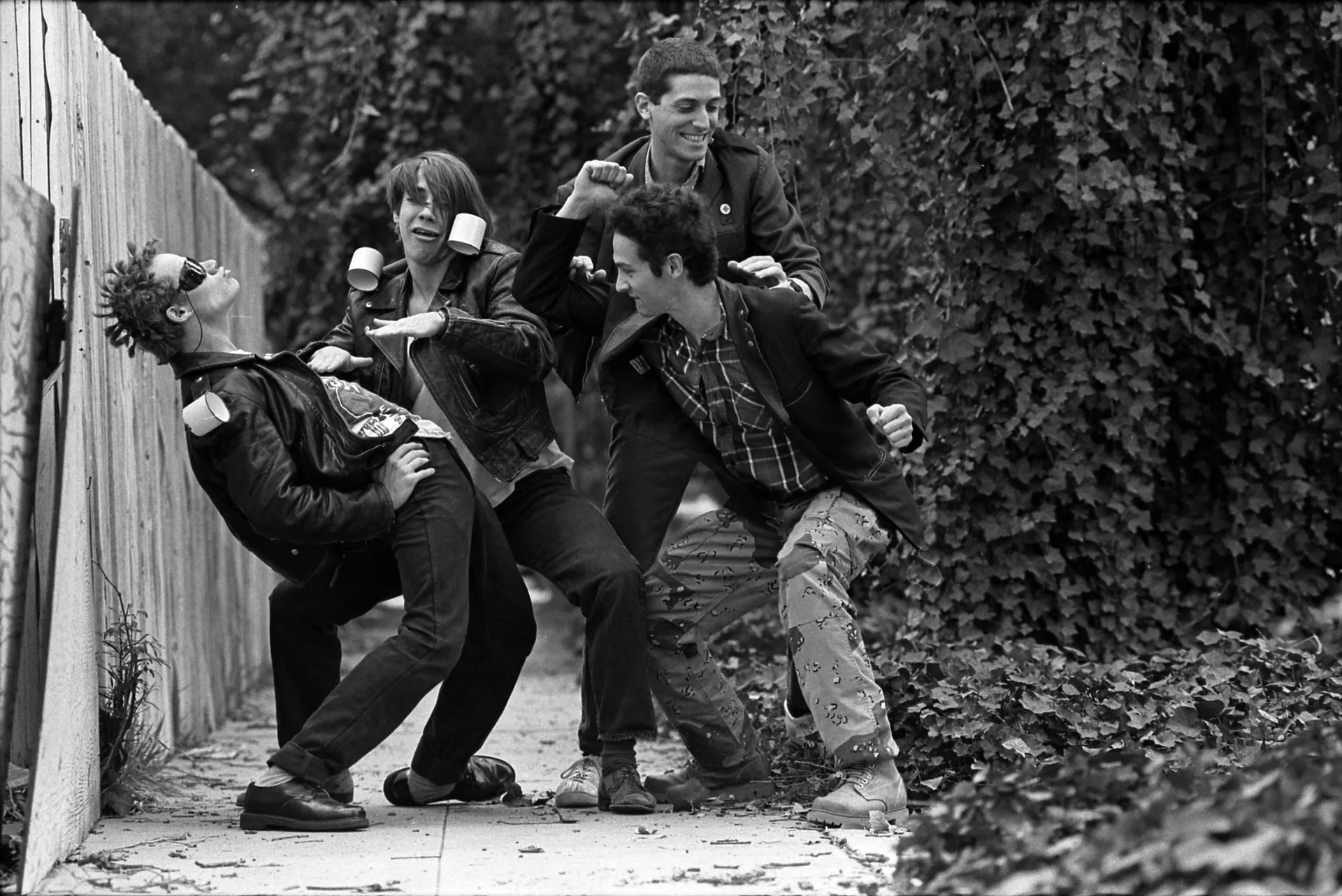 Red Hot Chili Peppers, раннее фото, 1984