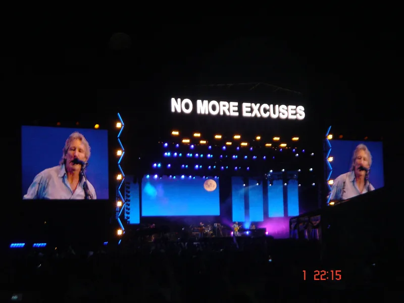 Роджер Уотерс на концерте Live 8, 2005