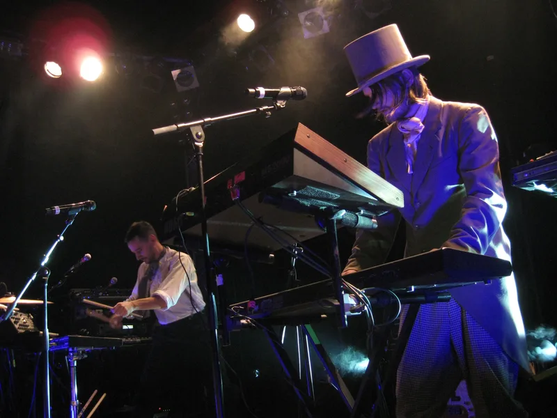 Röyksopp на концерте в Берлине, 2009