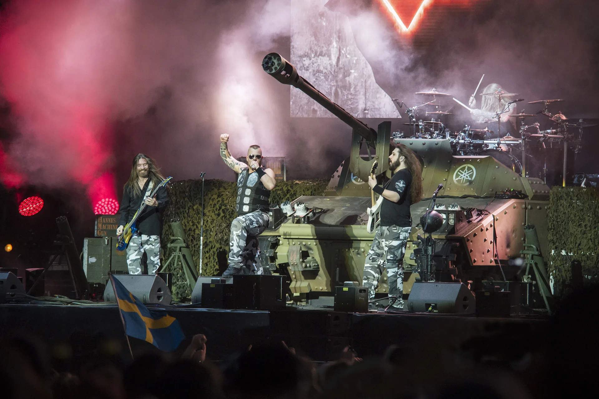 Sabaton на фестивале Hellfest 2017