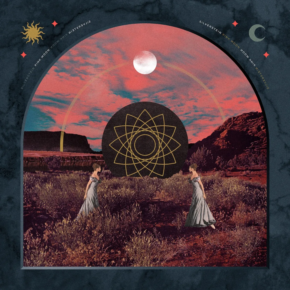 Обложка релиза Pink Moon