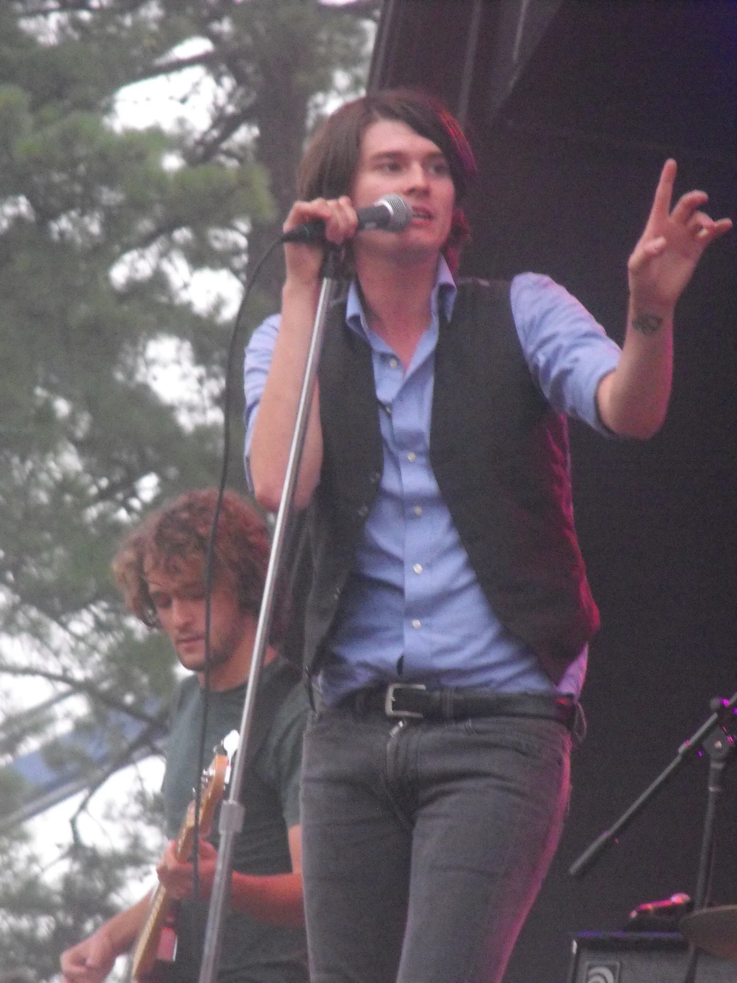 Уильям Беккет и Адам Сиска на концерте, 2009