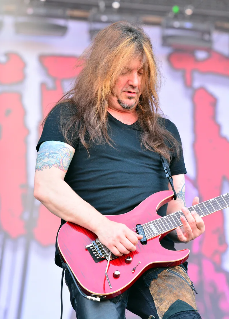 Дэйв «Snake» Сабо на сцене Wacken Open Air