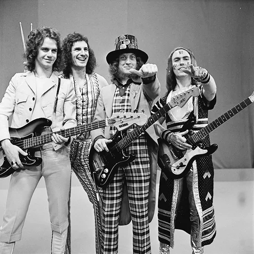 Slade на нидерландском телешоу TopPop, 1973