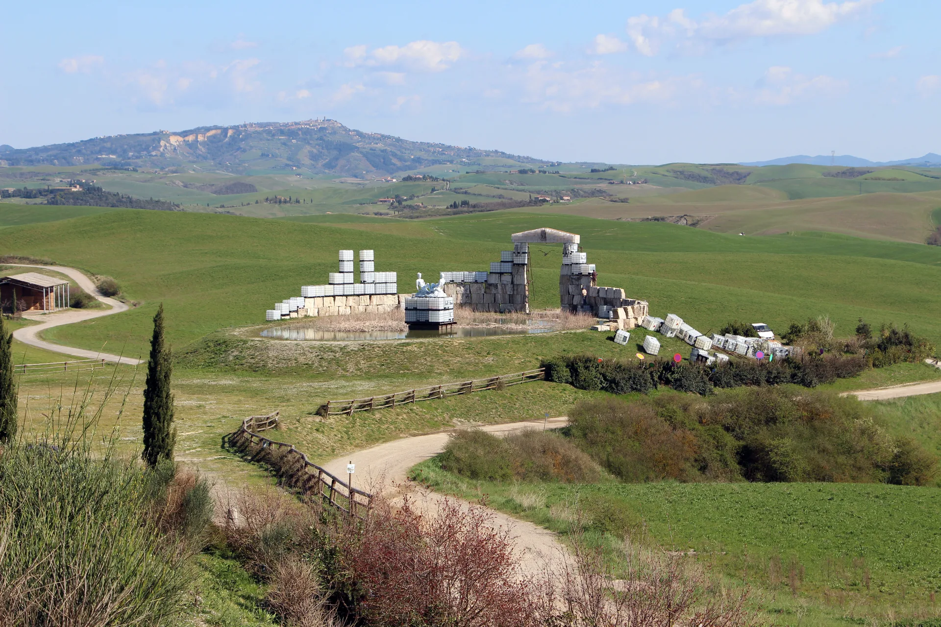 Teatro del Silenzio в Лаятико, Тоскана
