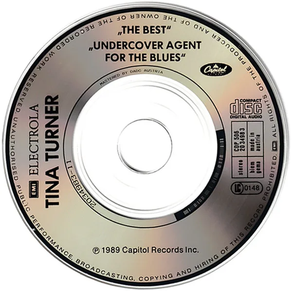 Диск-сингл The Best, издание Capitol Records