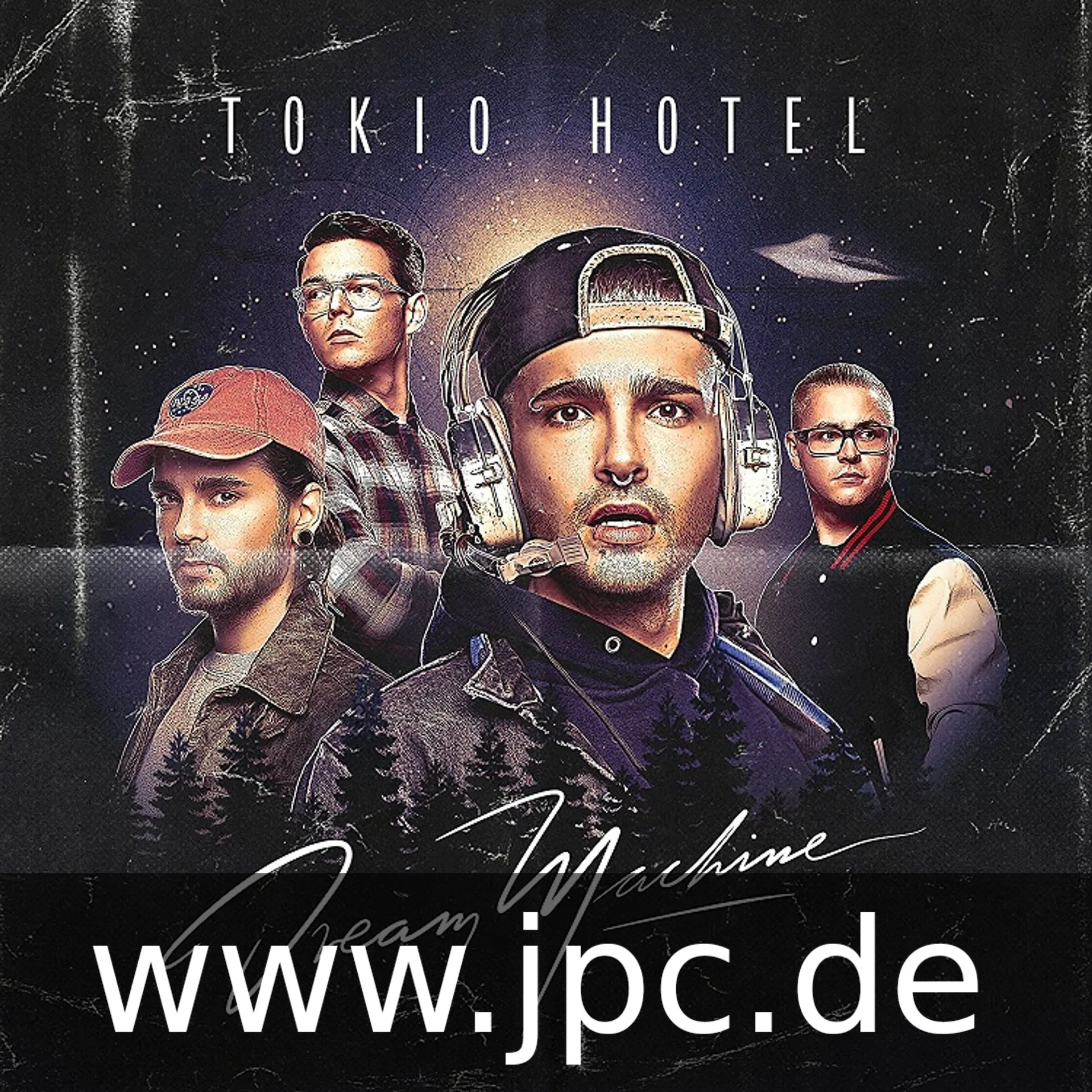 Обложка альбома Dream Machine (2017) — Tokio Hotel