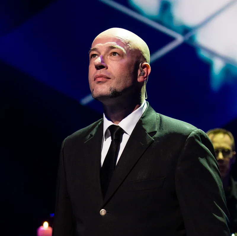 Der Graf (Unheilig) на сцене, 2014 год, портретный кадр