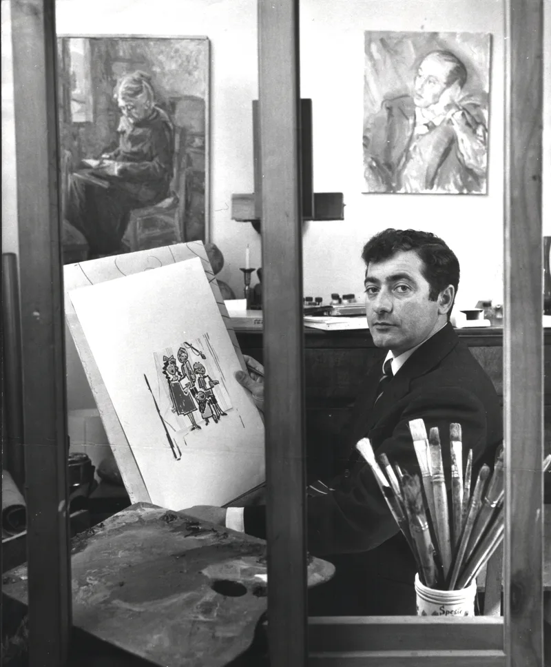 Исторический образ Зеккино д’Оро, начало 1960-х